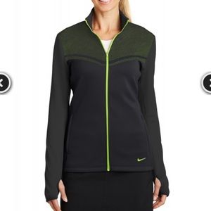 Nike golf dri-fit sweater jacket